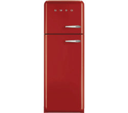SMEG  FAB30LFR Fridge Freezer - Red
